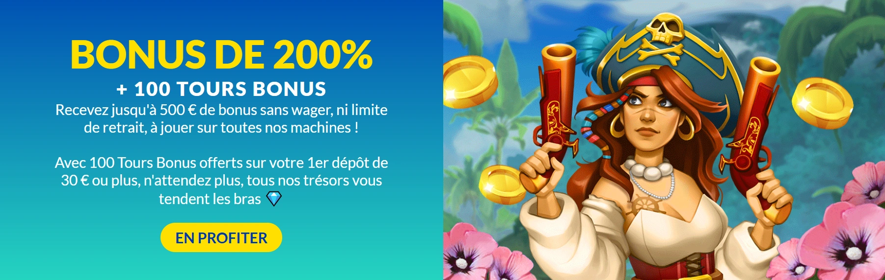 Aperçu des bonus et promotions Lucky Treasure Casino