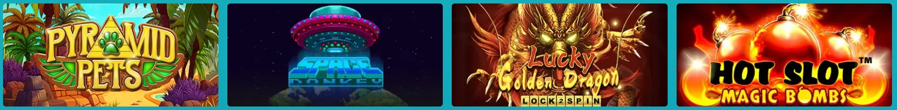 Machines à sous disponibles sur Lucky Treasure Casino