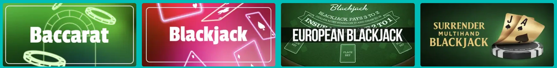 Jeux de table casino en direct Lucky Treasure